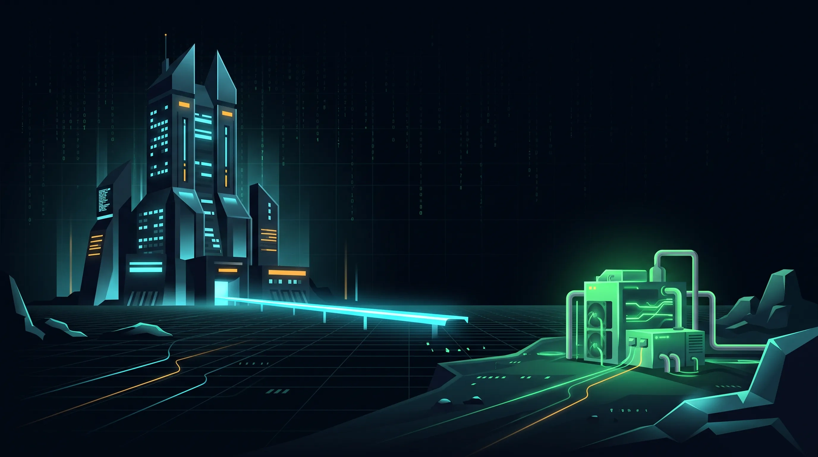 Illustration: Gemini has no cloud mining product while a miner runs elsewhere.
