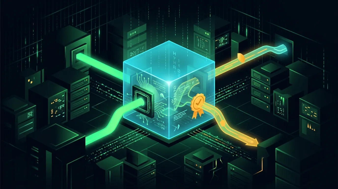 Editorial illustration for the iExec meta-review