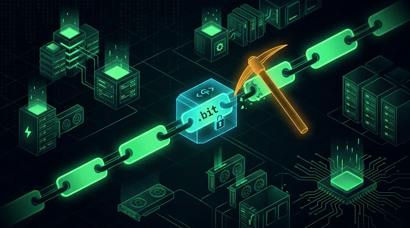 Editorial illustration for the Namecoin meta-review