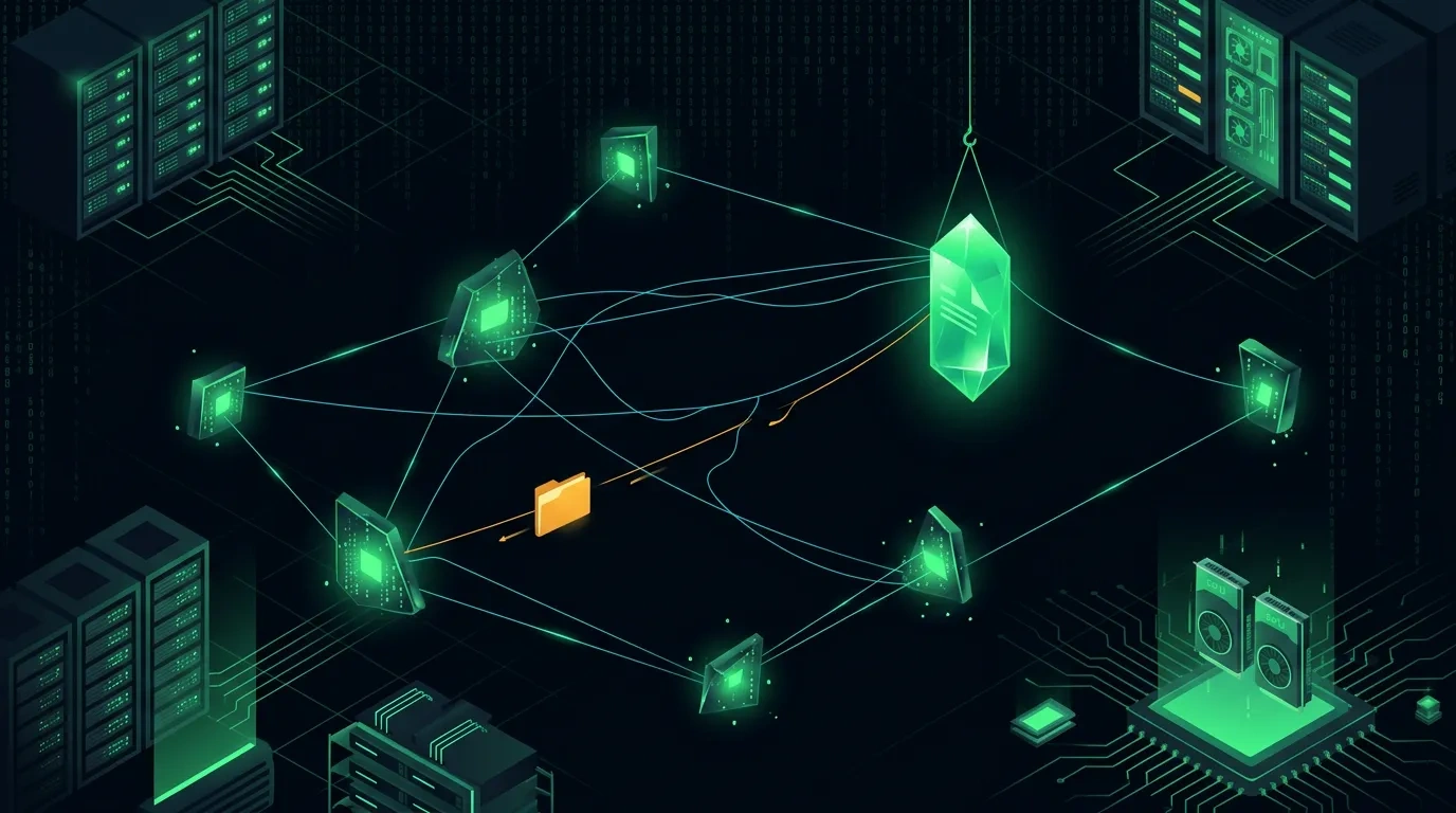 Editorial illustration for the Storj meta-review